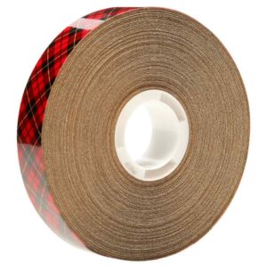 3M 15682, Scotch ATG Adhesive Transfer Tape 969, Clear, 1/2 in x 36 yd, 5 mil, 7000028865