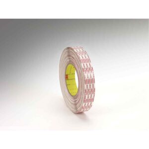 3M 30597, Double Coated Tape Extended Liner 476XL, Translucent, 1 in x 540 yd, 6 mil, 7000048730