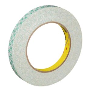 3M 31647, Double Coated Paper Tape 410M, Natural, 1/2 in x 36 yd, 5 mil, 7000049272