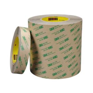 3M 25567, Adhesive Transfer Tape 468MP, Clear, 48 in x 180 yd, 5 mil, 7000115495