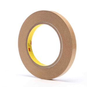 3M 03335, Adhesive Transfer Tape 465, Clear, 1/2 in x 60 yd, 2 mil, 7000122480