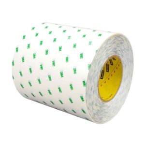 3M 74237, Ultra High Temperature Adhesive Transfer Tape 9085, Clear, 4 in x 10 yd, 5 mil, 7000125327, Sample