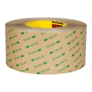 3M 86506, Double Coated Tape 93015LE, Clear, 3/4 in x 60 yd, 5.9 mil, 7010410509