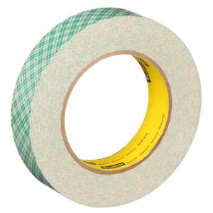 3M 31650, Double Coated Paper Tape 410M, Natural, 1 in x 36 yd, 5 mil, 7100007291