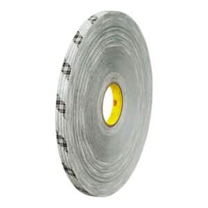 3M 65651, Double Coated Tape Extended Liner 9925XL, Off-white Translucent, 1 in x 750 yd, 2.5 mil, 7100084356