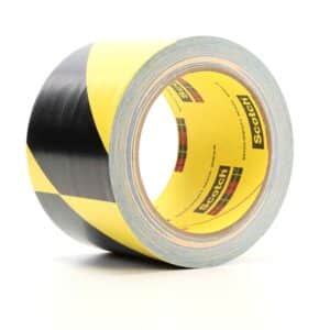 3M 04585, Safety Stripe Tape 5702, Black/Yellow, 2 in x 36 yd, 5.4 mil, 7000017005