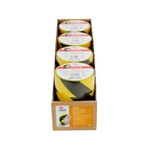 3M 64448, Safety Stripe Vinyl Tape 766DC, Black/Yellow, 2 in x 36 yd, 5 mil, 7100170131