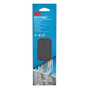 3M 59438, Safety-Walk Slip Resistant Tape 370G-T2X9-6PK, 2 in x 9 in, Grey, 7100173132