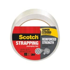 3M 99821, Scotch Reinforced Strength Shipping Strapping Tape 8950-30, 1.88 in x30 yd (48 mm x 27,4 m), 7010332969