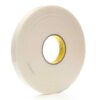 3M 67287, VHB Tape 4951, White, 1 in x 36 yd, 45 mil, 9 rolls per case, 7000048507