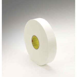 3M 24304, Double Coated Polyethylene Foam Tape 4466, White, 1/2 in x 36 yd, 62 mil, 18 rolls per case, 7000123593