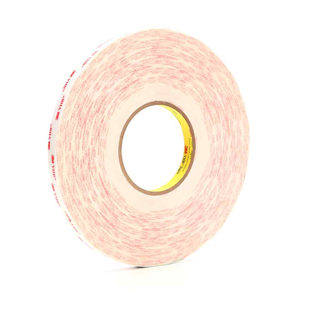3M 84154, VHB Tape 4920, White, 1/2 in x 72 yd, 15 mil, 18 rolls per case, 7100016952
