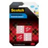 3M 56875, Scotch Removable Double-Sided Mounting Squares 108S-SQ-16, 1 in x 1 in (2.54 cm x 2.54 cm) 16/pk, 7100245433