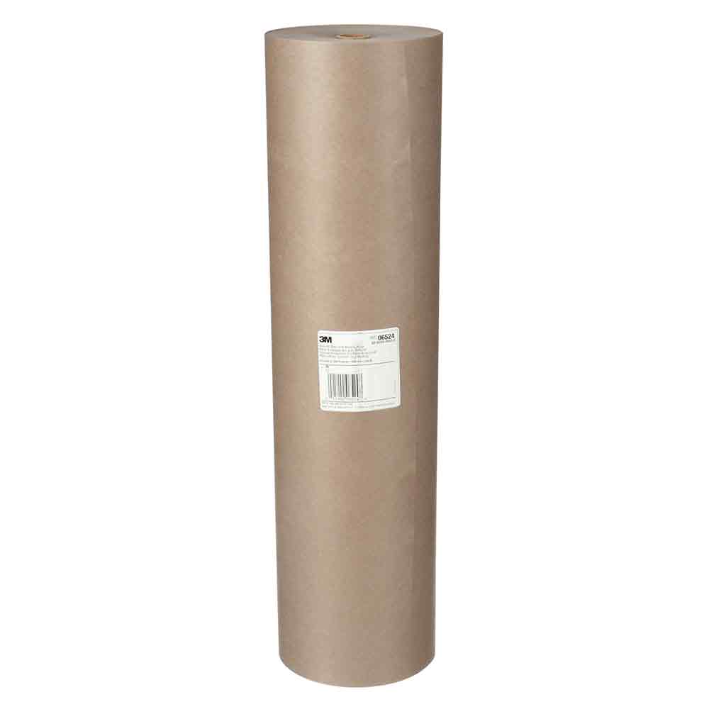 3M 06524, Scotch Steel Gray Masking Paper, 06524, 24 in x 1000 ft, 1 per case, 7000045442