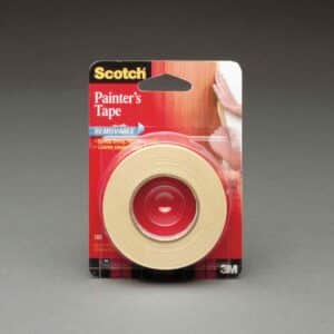 3M 01041, Scotch Masking Tape 185, 3/4 in x 1000 in Roll, 7000052052