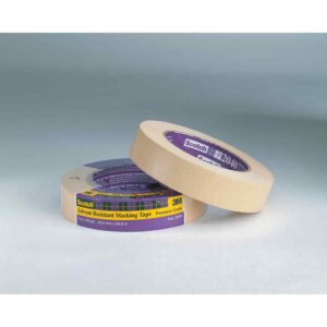 3M 02992, Scotch Solvent Resistant Masking Tape 2040-24A-BK, 24 mm x 55 m, 36 percase, 7100009455
