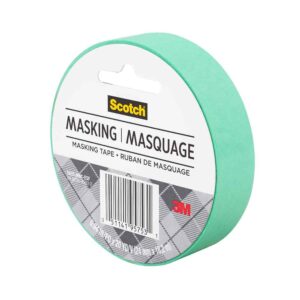3M 95753, Scotch Expressions Masking Tape 3437-MNT-ESF, Mint Green, 7100024405