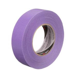 3M Specialty High Temperature Masking Tape 501+, Purple, 36 mm x 55 m, 6.0 mil, 24 Rolls/Case, 7100086190