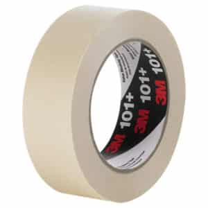 3M 73401, Value Masking Tape 101+, Tan, 12 mm x 55 m, 5.1 mil, 72 Rolls/Case, 7100293673
