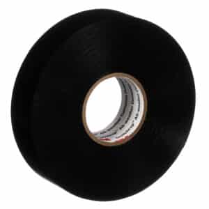 3M 42807, Scotchrap Vinyl Corrosion Protection Tape 51, 2 in x 100 ft,Unprinted, Black, 12 rolls/Case, 7000006135