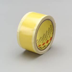 3M 67948, Riveters Tape 695, Yellow with White Adhesive, 2 in x 36 yd, 3 mil,24 rolls per case, 7000048596
