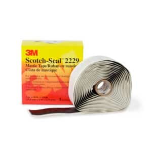 3M 42919, Scotch-Seal Mastic Tape Compound 2229, 3-3/4 in X 3-3/4 in, Black,25 pads/carton, 100 pads/Case, 7010397013