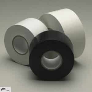 3M 95442, Selfwound PVC Tape 1506R, Black, 1-1/2 in x 36 yd, 6 mil, 24 rollsper case, 7100043914