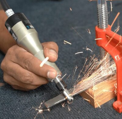 Air Turbine Tools 206XSV - 6mm Straight Hand Tool Series with Brake, 40,000 RPM, 42997 - Image 3