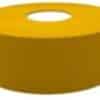 Yellow Plating Tape, 1 in X 550 ft, Non-Adhesive Roll