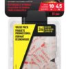 Scotch Extreme Mounting Squares Value Pack RFD7021-VPESF, Black, 1 in x 1 in (25.4 mm x 25.4 mm), 24 Packs, 7100404578